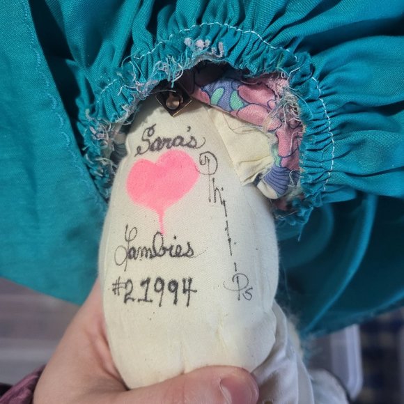 Cow Cloth Doll Floral Dress Stuffed Plush Country Farmhouse Style Decor - Picture 3 of 8